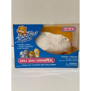 Zhu Zhu Pets White Hamster Toy NEW Chunk 2008 Celia Toy